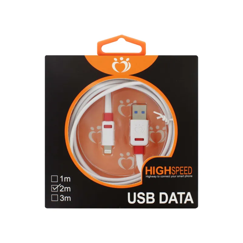 MD3738 iPHONE CABLE CHARGER 2M