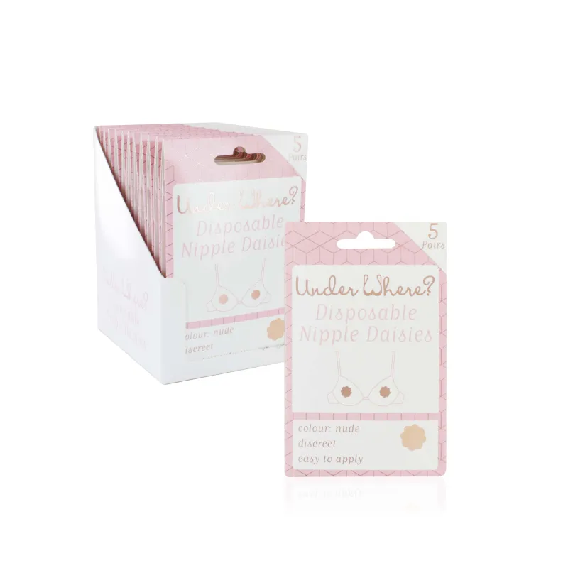 UNDER WHERE? DISPOSABLE NIPPLE DAISIES