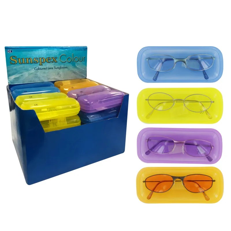 SUNSPEX COLOUR LENS UV400 SUNGLASSES x40