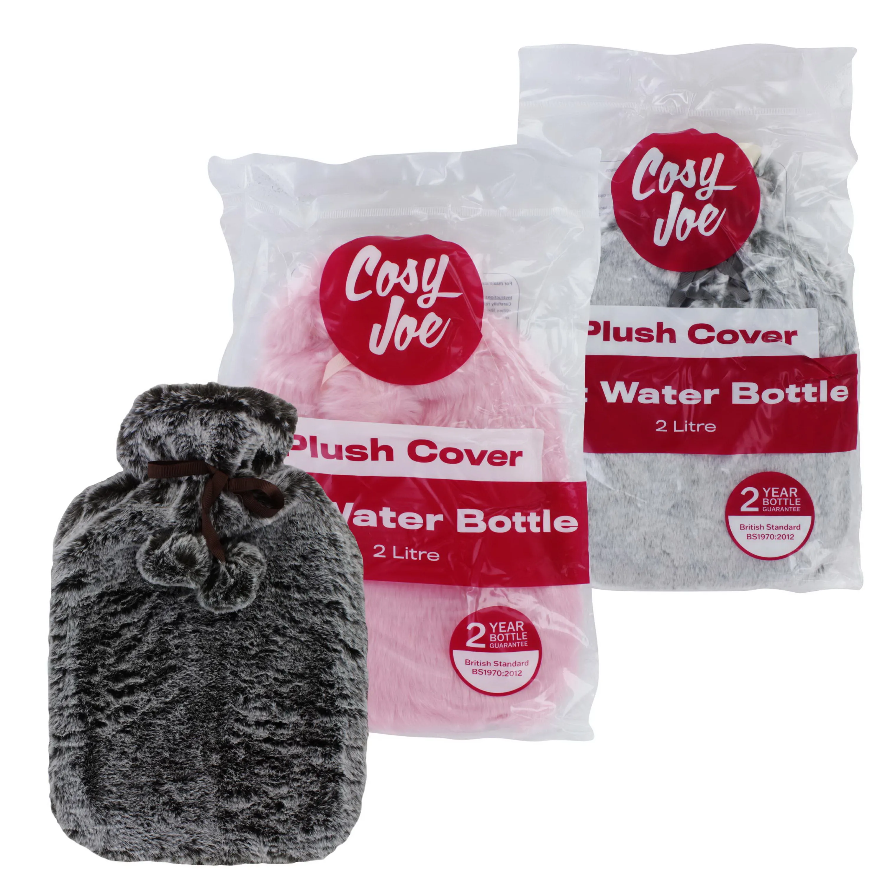 COSY JOE PLUSH COVERED HOT WATER BOTTLE****special