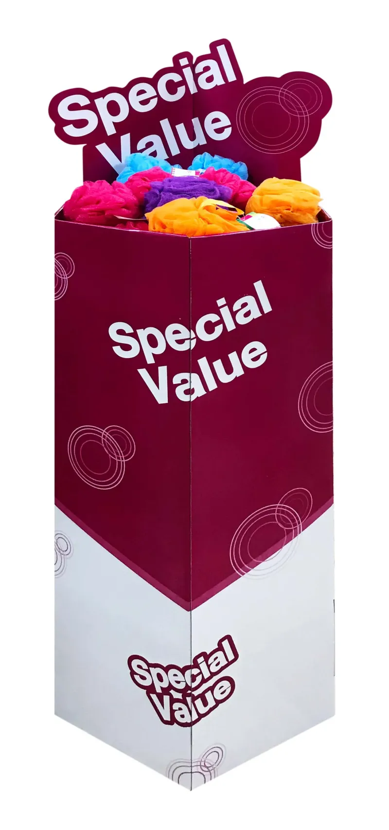 BATHERY DELUXE  BODY MESH SPONGE disp x108