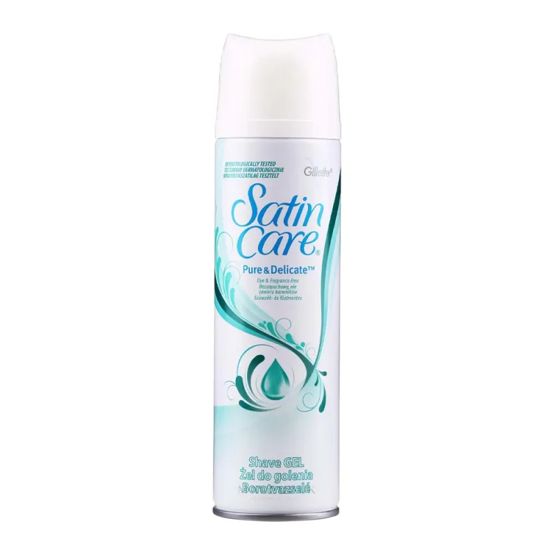 SATIN CARE PURE & DELICATE SHAVE GEL 200ml***special