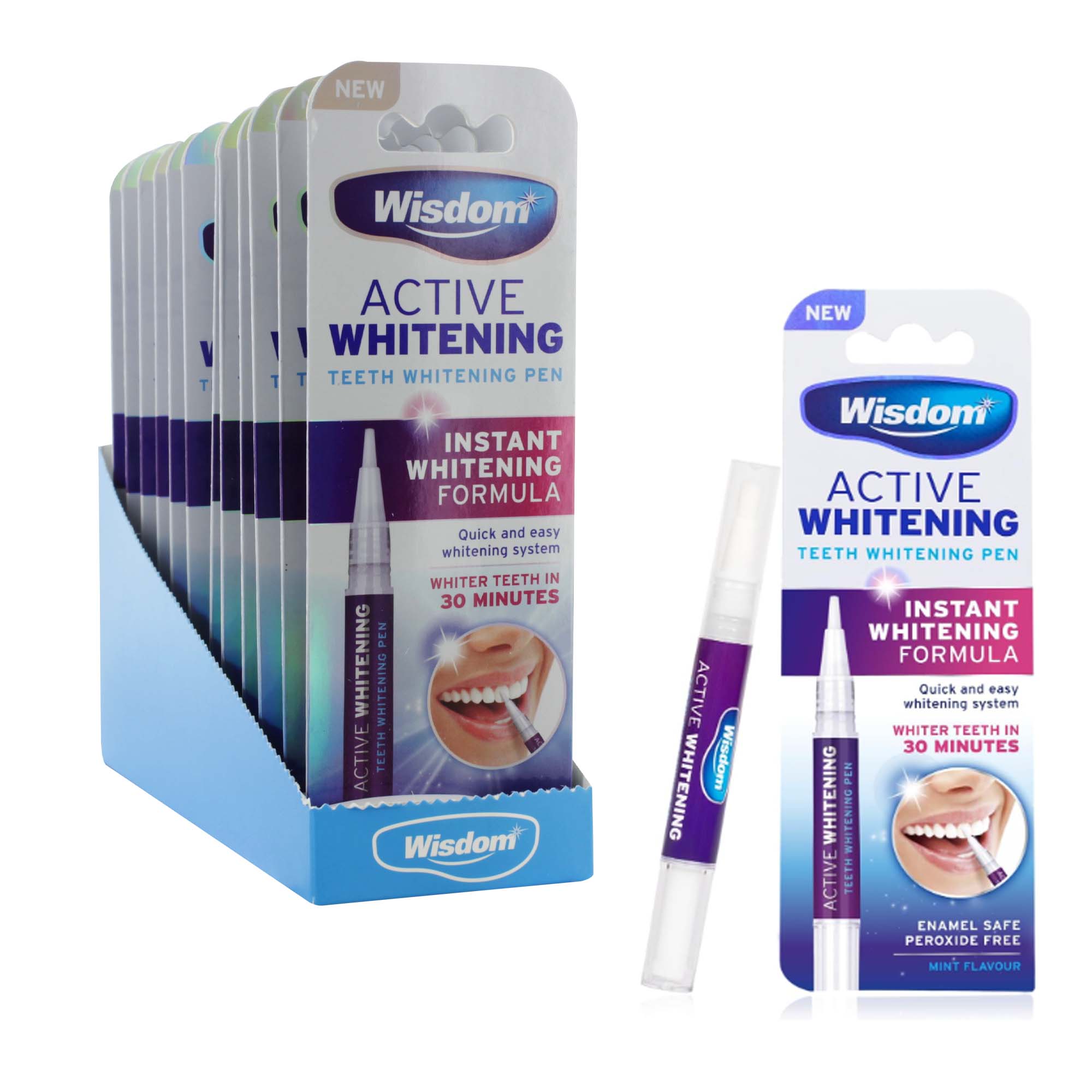 WISDOM WHITENING TEETH PEN x12