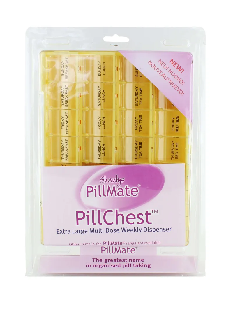 19021 PILLMATE PILLCHEST PILL BOX