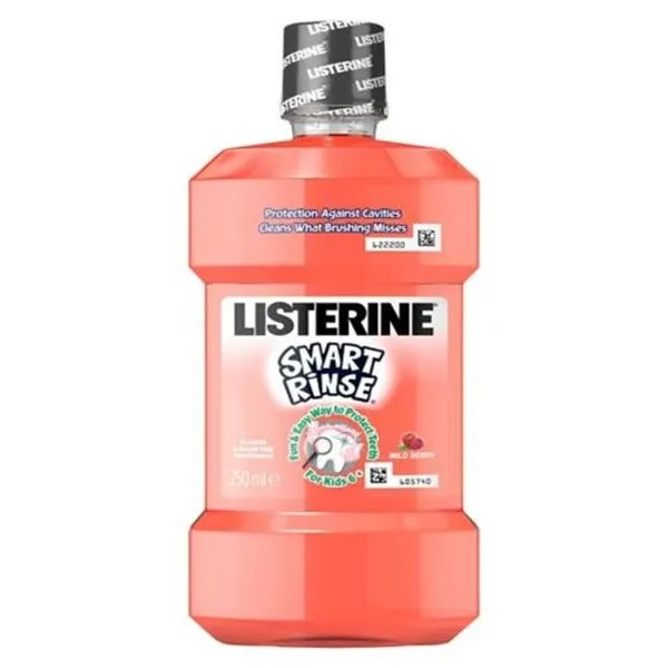 LISTERINE KIDS SMART RINSE BERRY 250ml