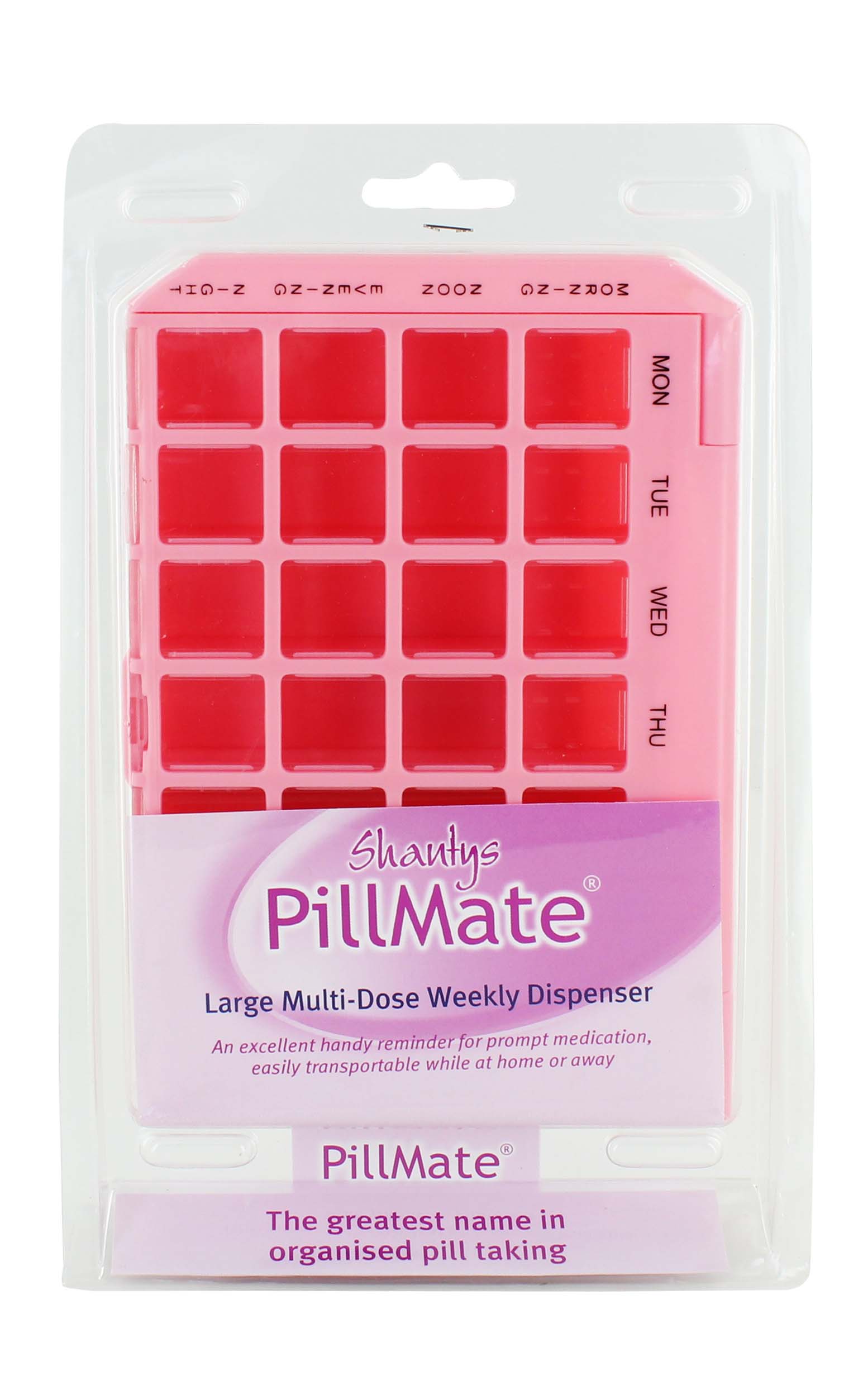 19025 PILLMATE MULTI DOSE WEEKLY PILL BOX
