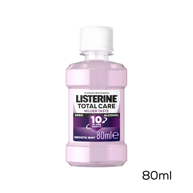 LISTERINE TOTAL CARE M/WASH 80ml alcohol free