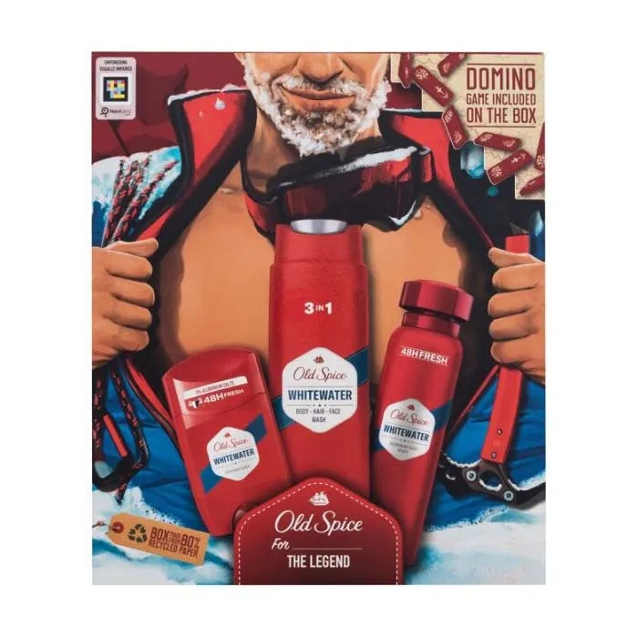 OLD SPICE 3 PIECE GIFT SET WHITEWATER