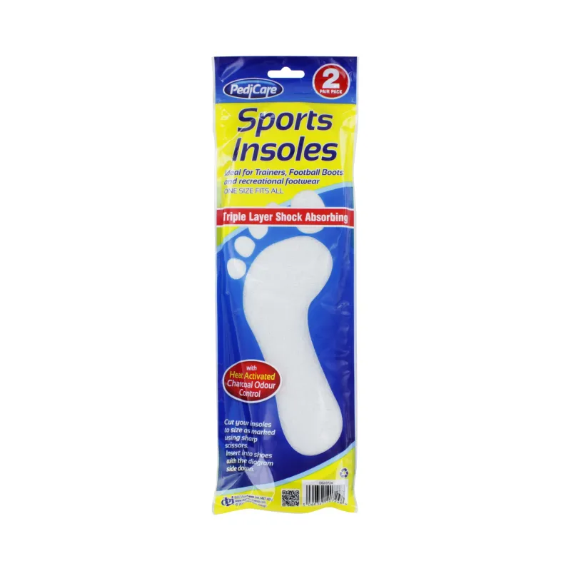 RYSONS 2 PAIR SPORT INSOLES RY4412