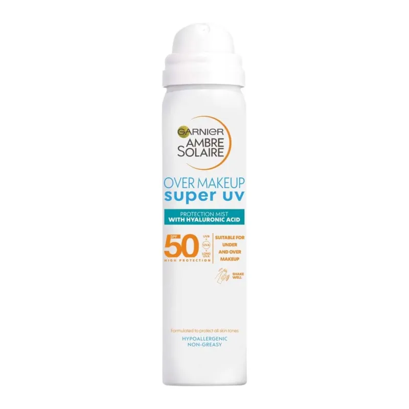 AMBRE SOLAIRE SUPER UV OVER MAKE UP MIST 50+ 75ml