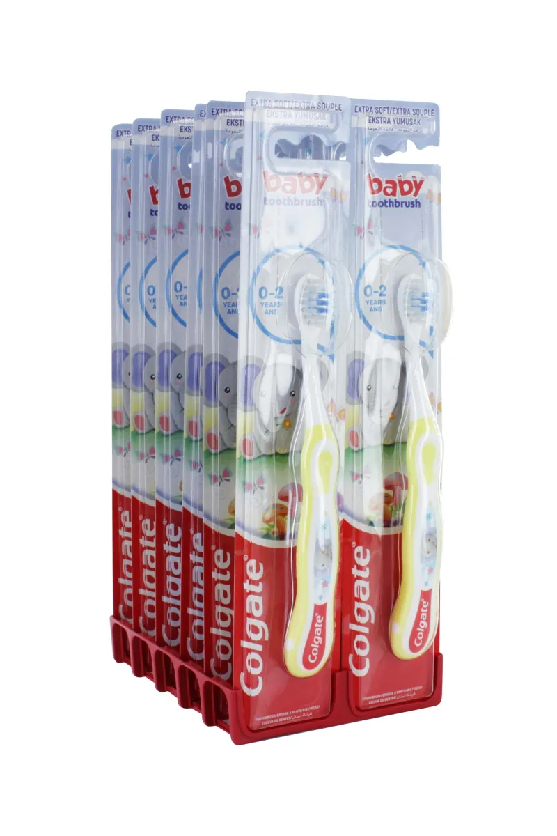 COLGATE SMILES TOOTHBRUSH 0-2yrs
