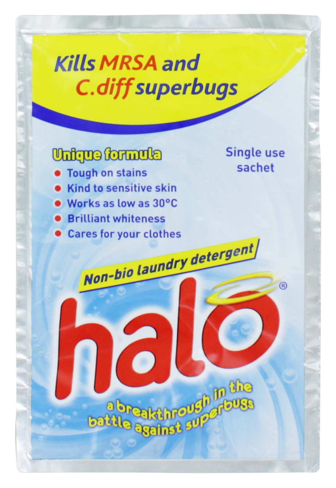 HALO LAUNDRY DETERGENT SACHET x30