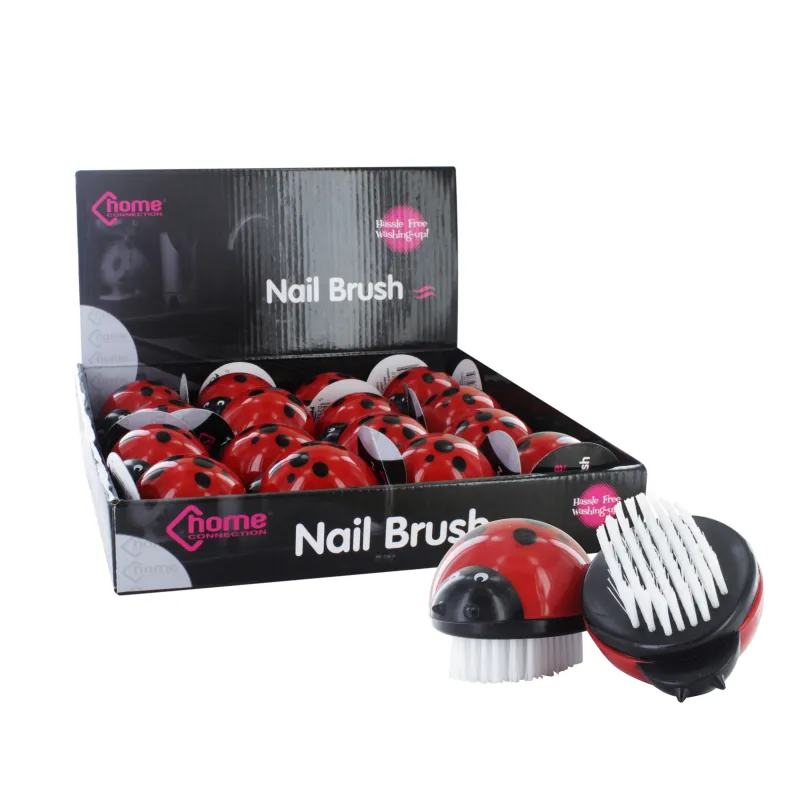 724012 LADYBIRD nail brush x16