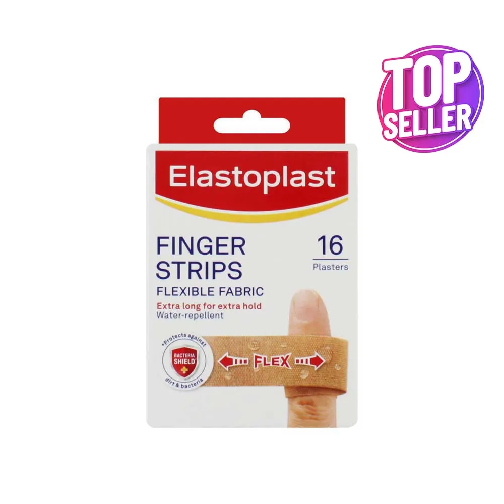 ELASTOPLAST FINGER STRIPS 16s PLASTERS x10
