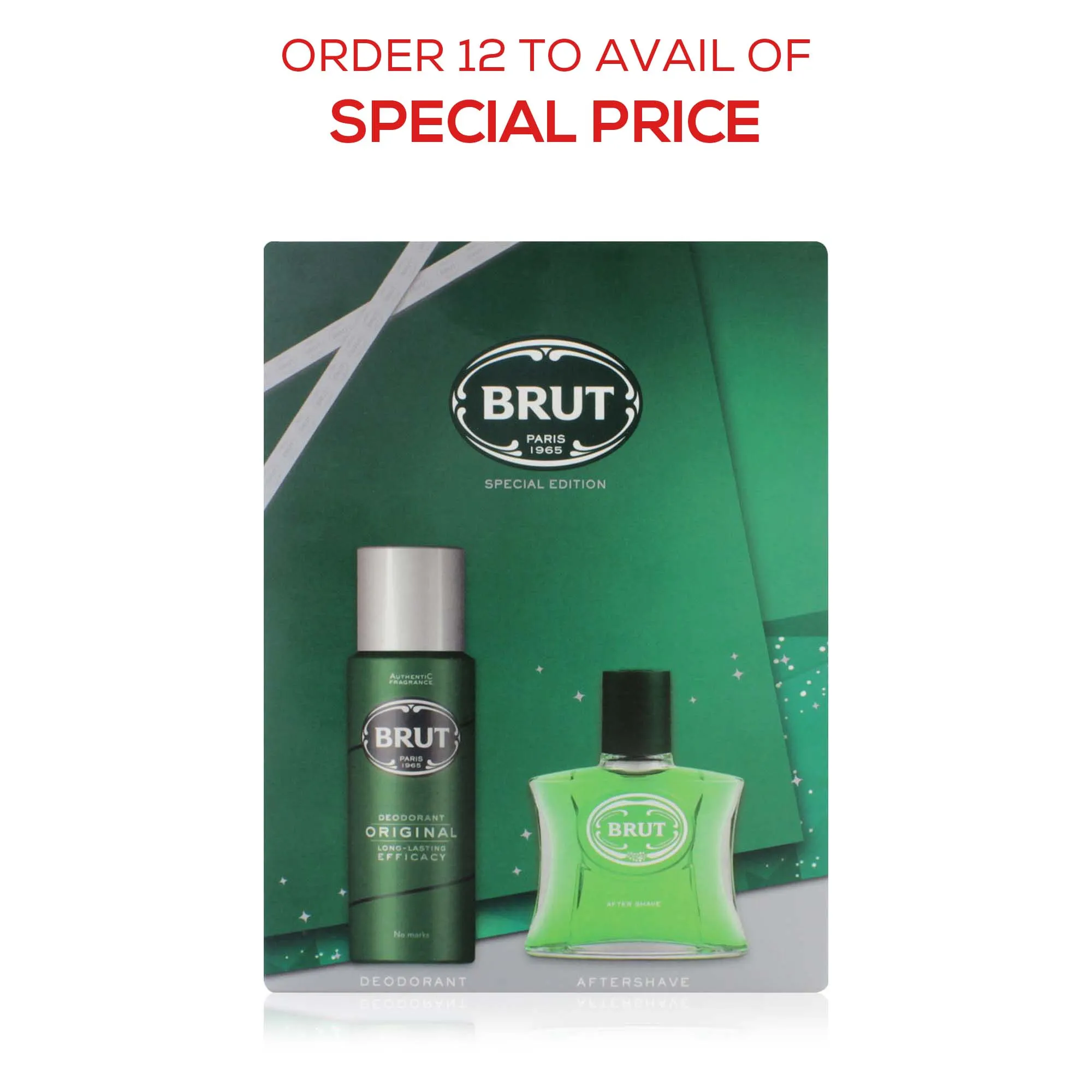 BRUT AFTER SHAVE & DEODORANT GIFT SET***special