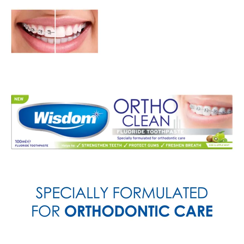 WISDOM ORTHODONTIC TOOTHPASTE 100ml