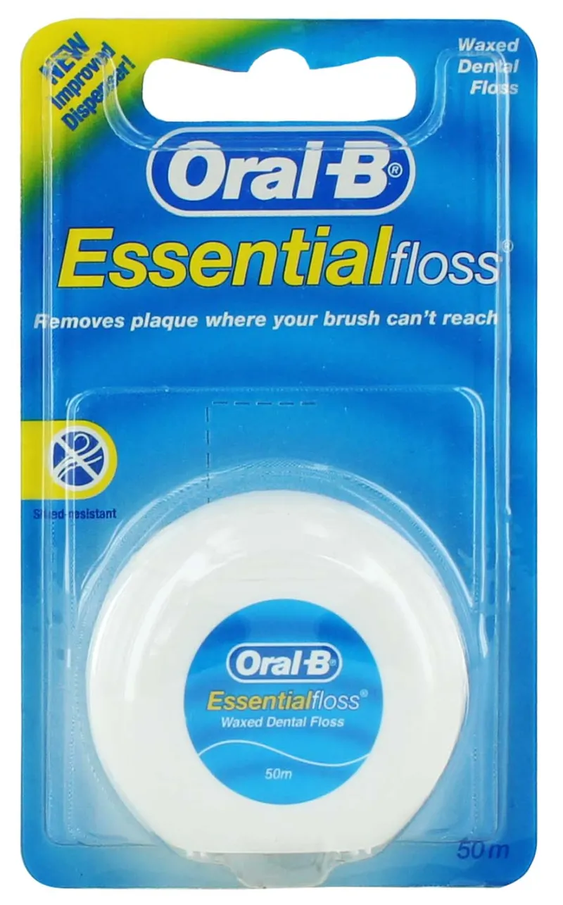 ORAL B ESSENTIAL FLOSS UNWAXED