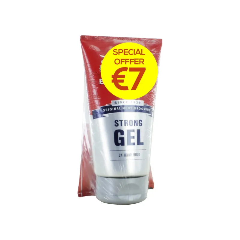 BRYLCREEM STRONG GEL 150ml twin pack
