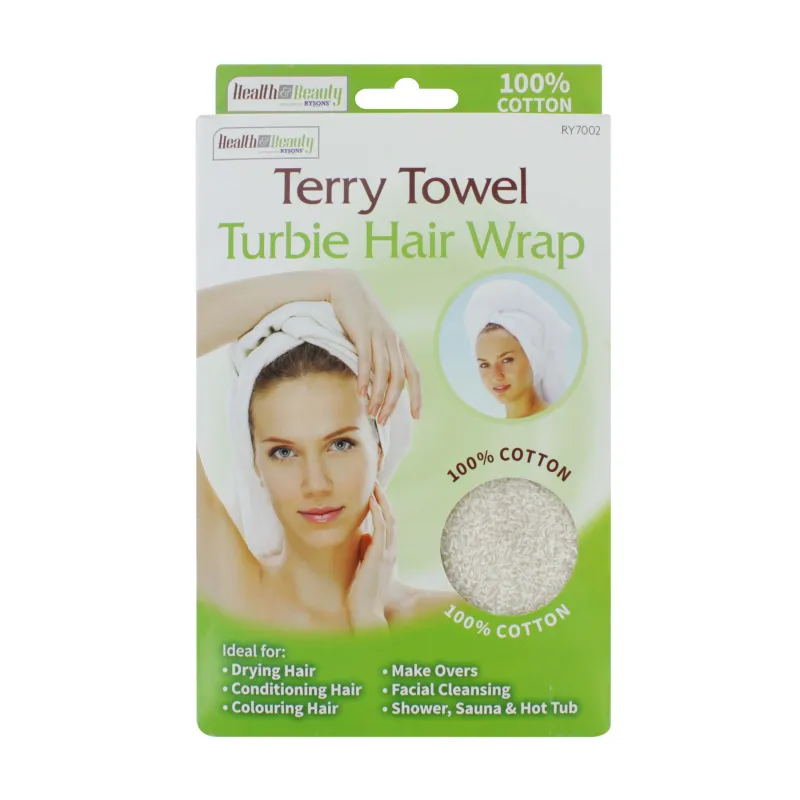 HAIR WRAP TOWEL BOXED