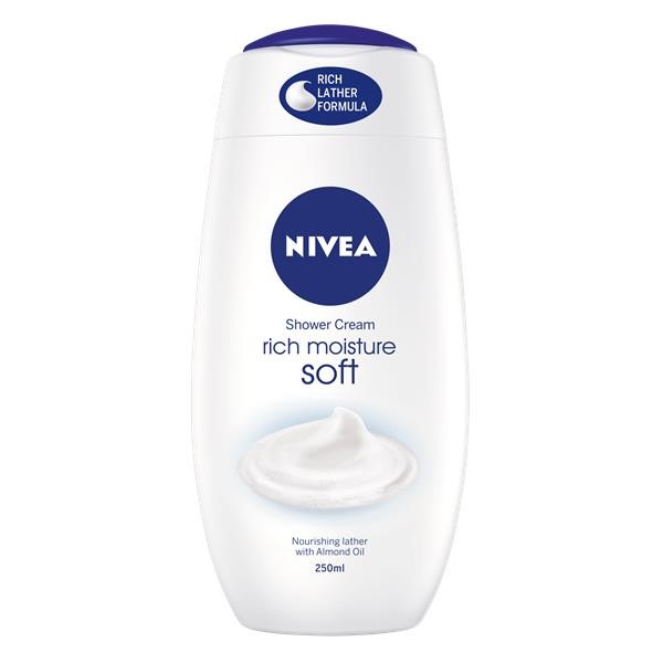 NIVEA SHOWER RICH MOISTURE SOFT CREME 250ml