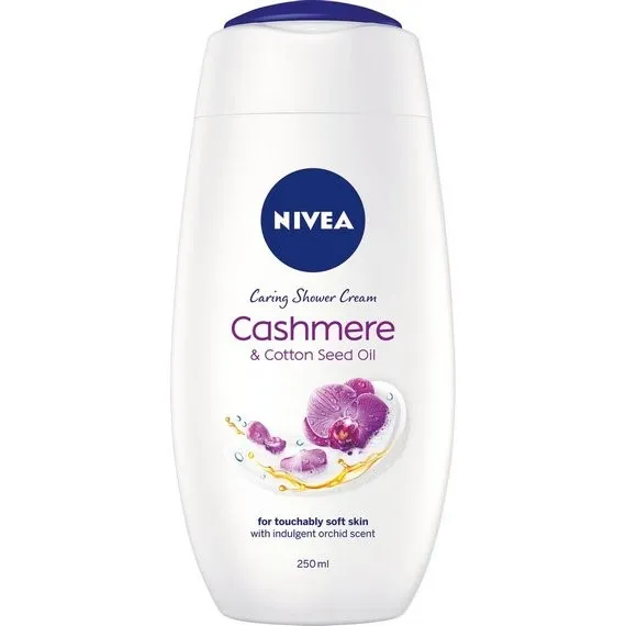 NIVEA SHOWER CASHMERE COTTON SEED OIL CREME 250ml