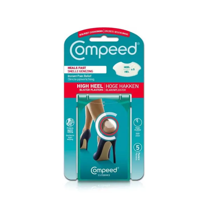 COMPEED 5 BLISTER PLASTER HIGH HEEL x6