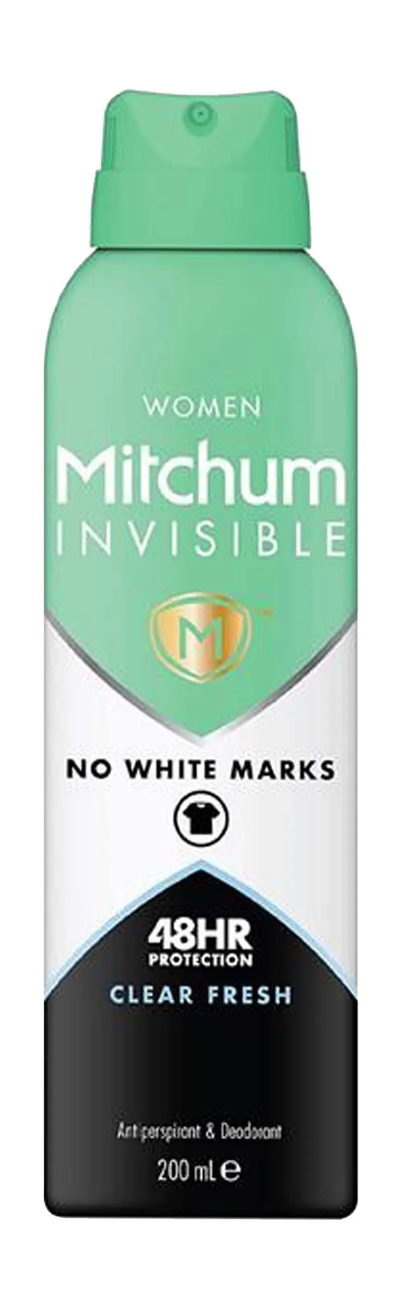 MITCHUM WOMEN DEO NO WHITE MARKS CLEAR FRESH 200ml