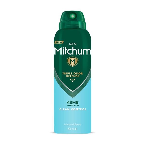 MITCHUM DEODRANT MEN CLEAN CONTROL 200ml