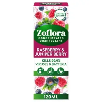 ZOFLORA CONCENTRATED 120ml RASPBERRY & JUNIPER
