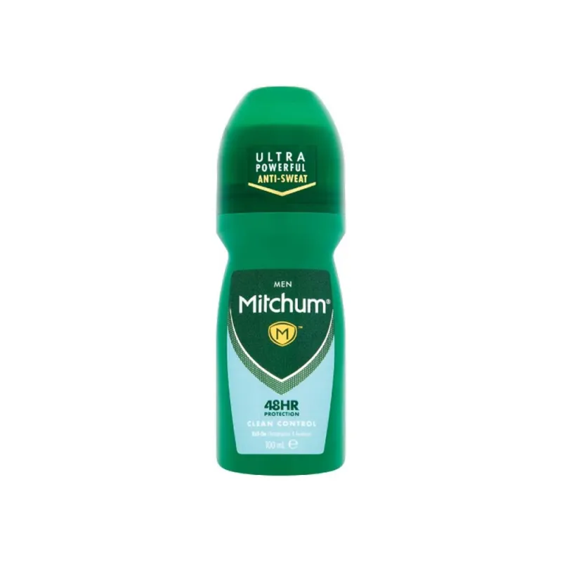 MITCHUM MENS CLEAN CONTROL ROLL ON 100ml