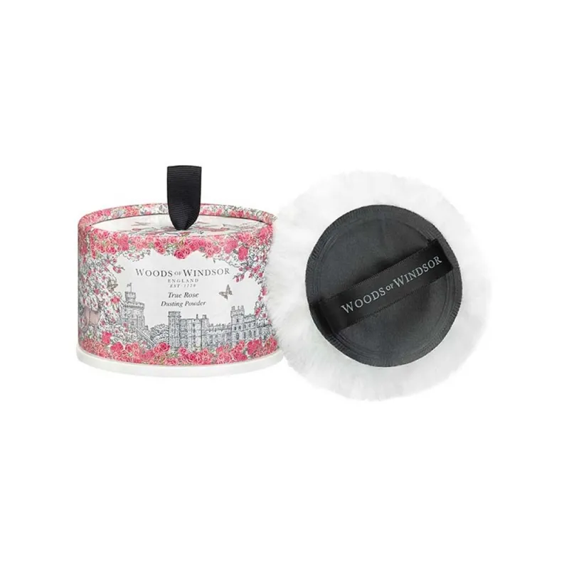 WOODS OF WINDSOR ROSE DUSTING POWDER 100g