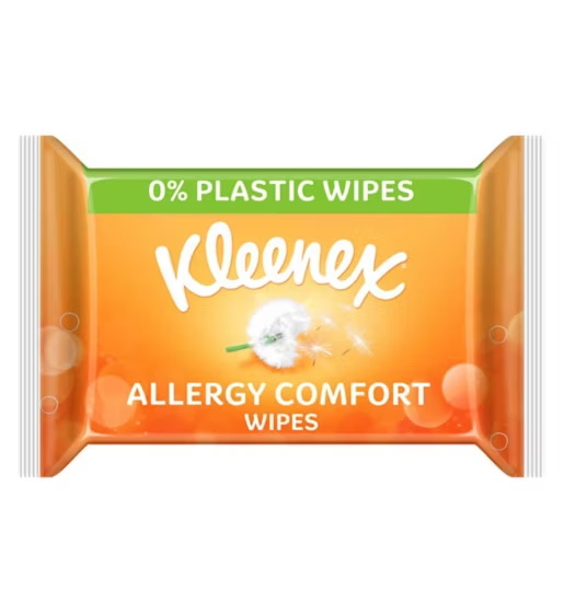 KLEENEX 40 WATER FRESH ALLERGY COMFORT WIPES