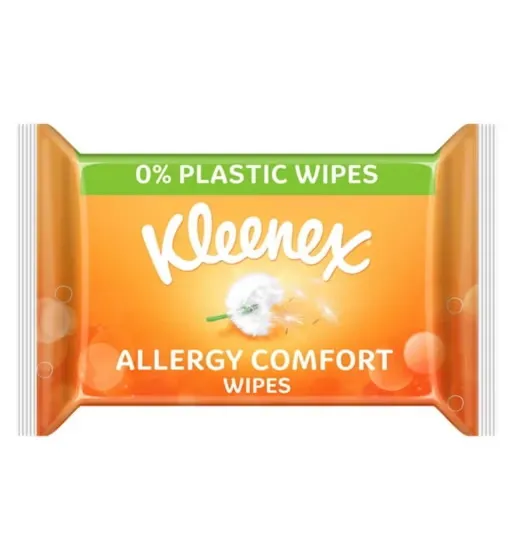 KLEENEX 40 WATER FRESH ALLERGY COMFORT WIPES
