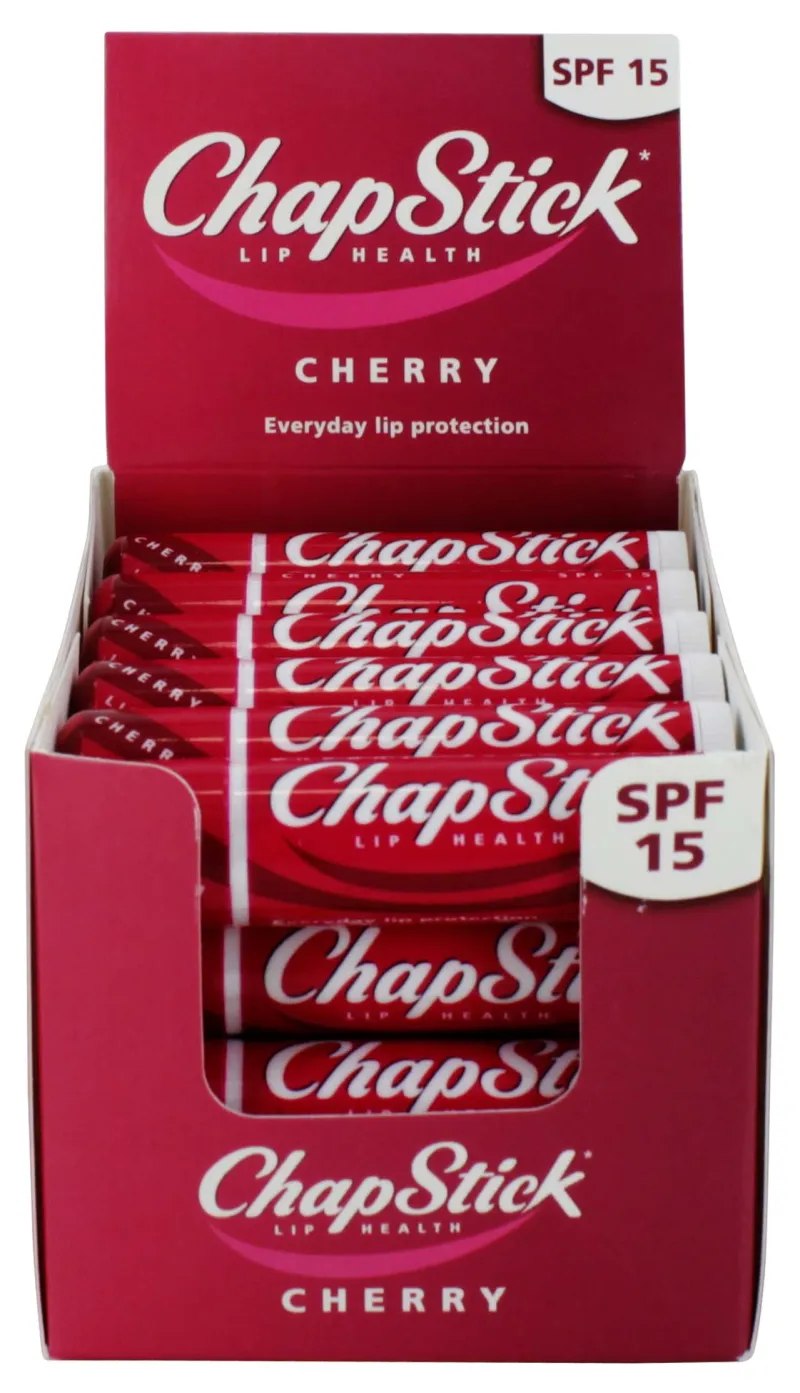 CHAPSTICK CHERRY DISP x24