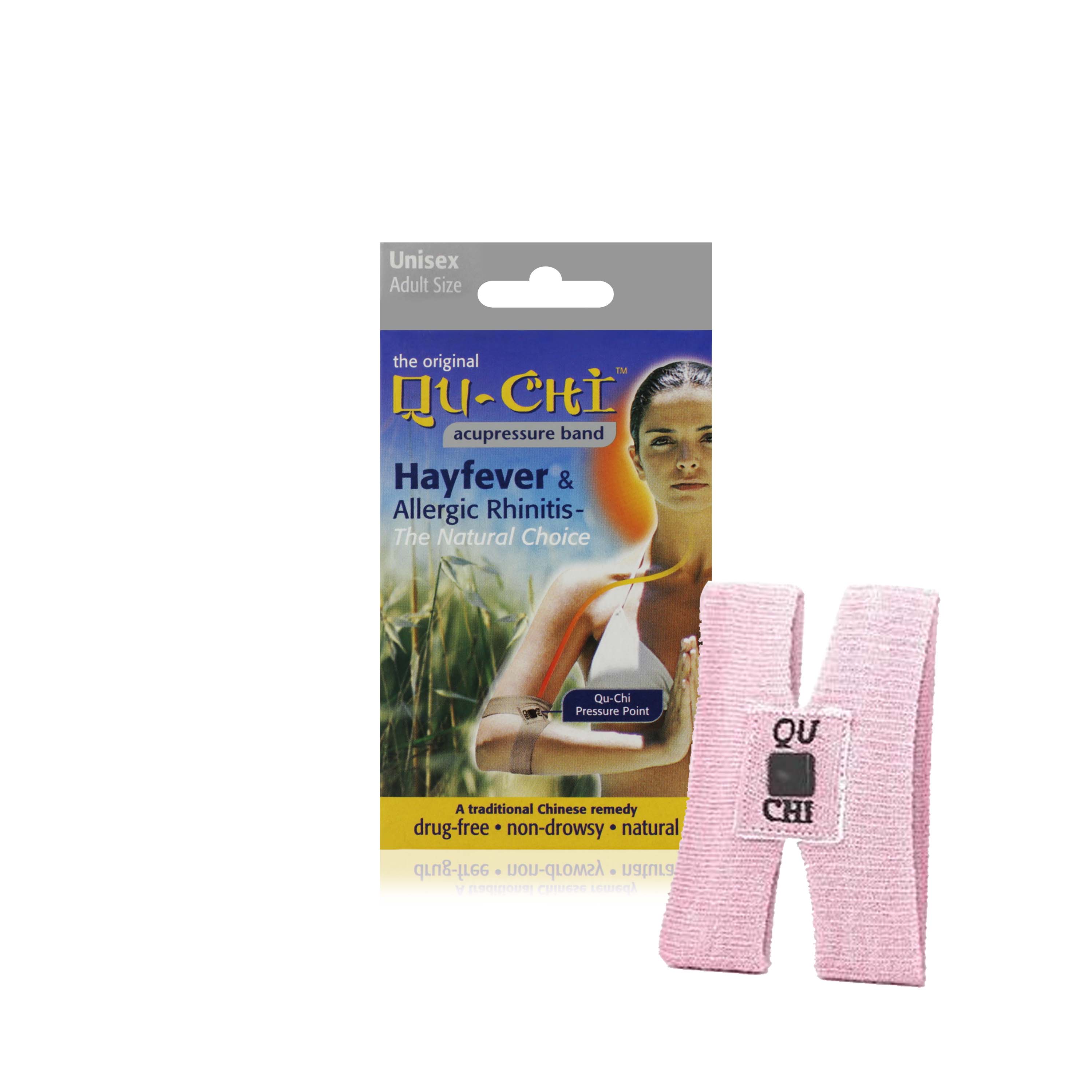 ADULT QU-CHI HAY FEVER BANDS PINK