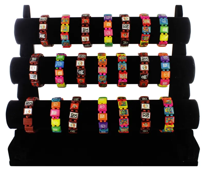 30406 love/peace bracelet