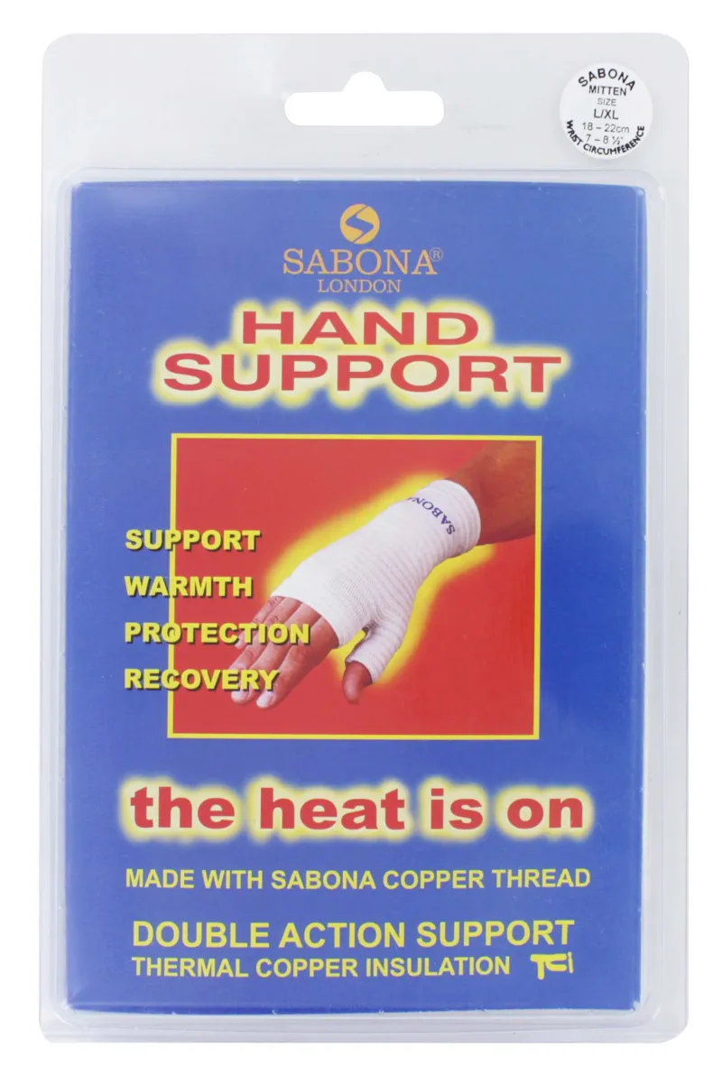SABONA COPPER HAND SUPPORT L/XL