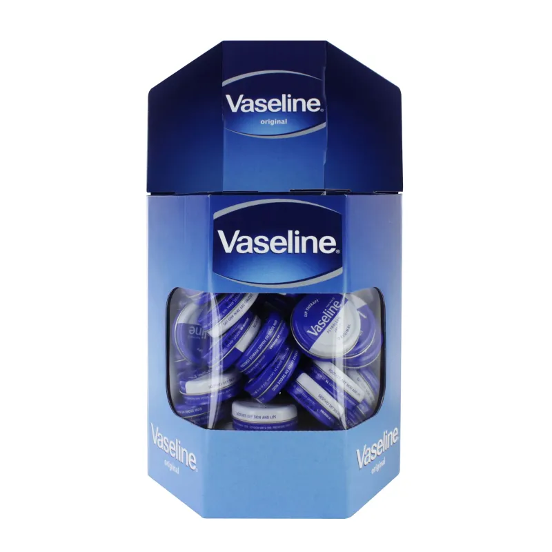 VASELINE BLUE TIN 20g HEX CDU X 72