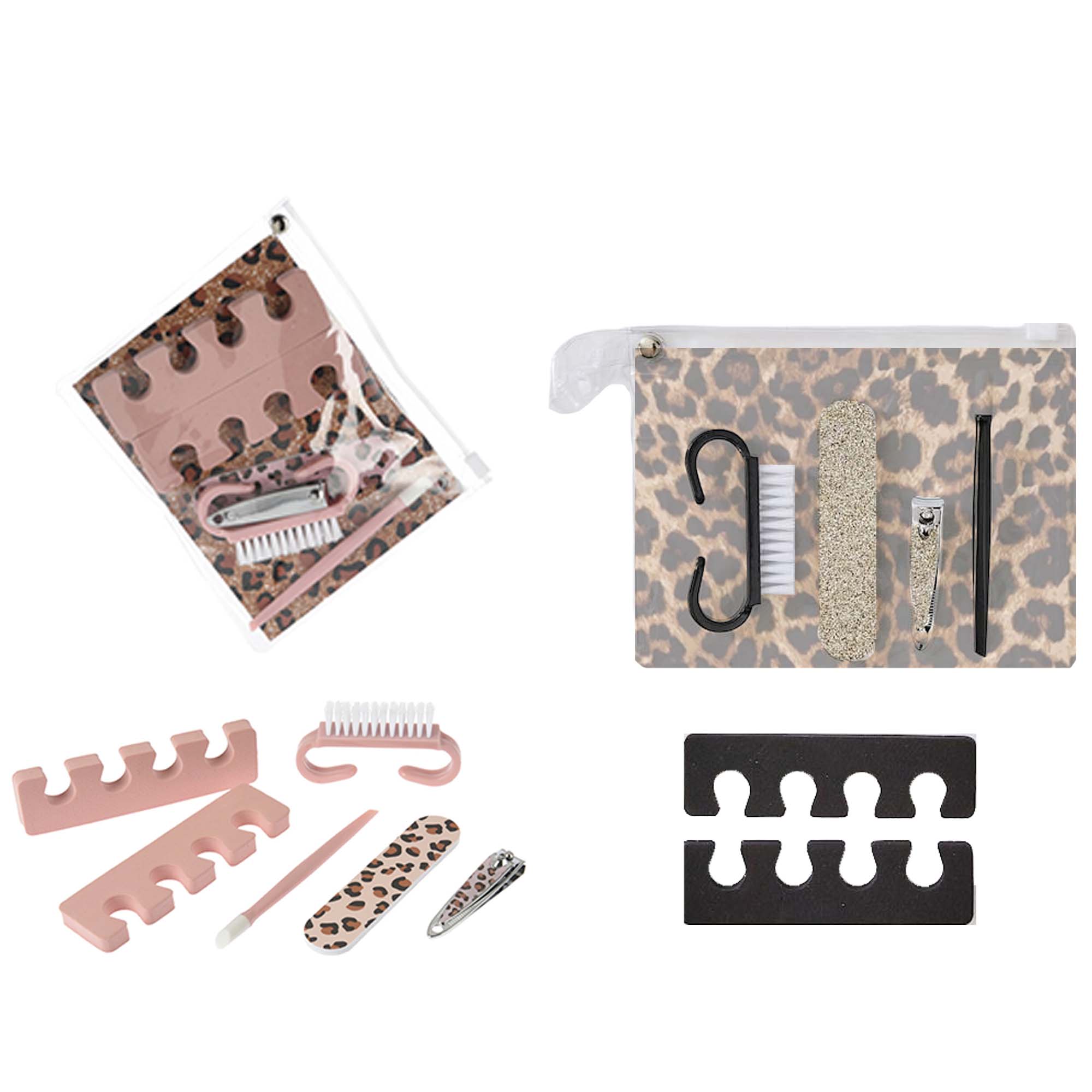 CP8230640 PEDICURE SET 6pce assorted