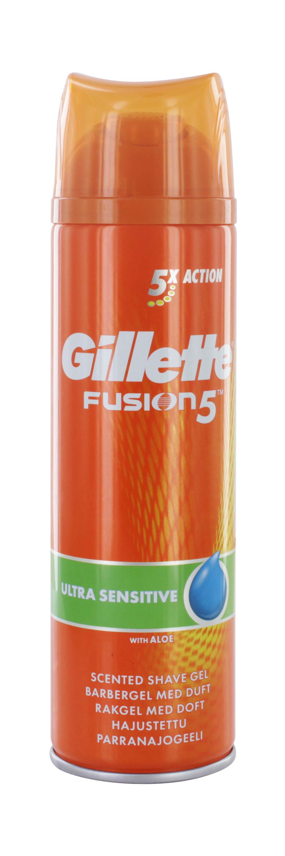 GILLETTE FUSION SENSITIVE SHAVE GEL 200ml