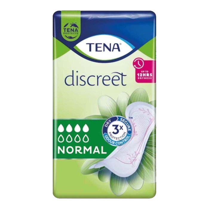 TENA DISCREET 12s NORMAL PADS