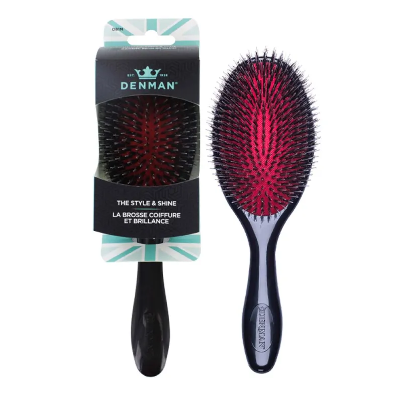 DENMAN D81M PADDED BRISTLE BRUSH