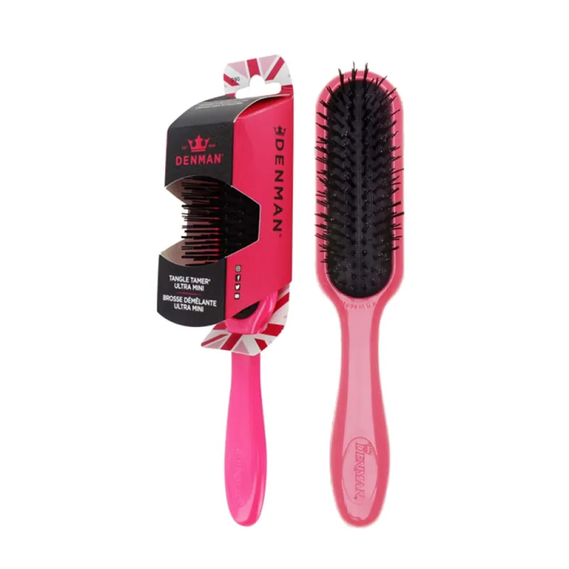 DENMAN D90 TANGLE TAMER BRUSH PINK