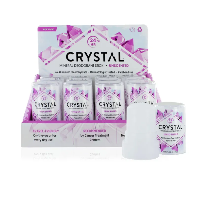 CRYSTAL STICK DEODRANT 40g x12