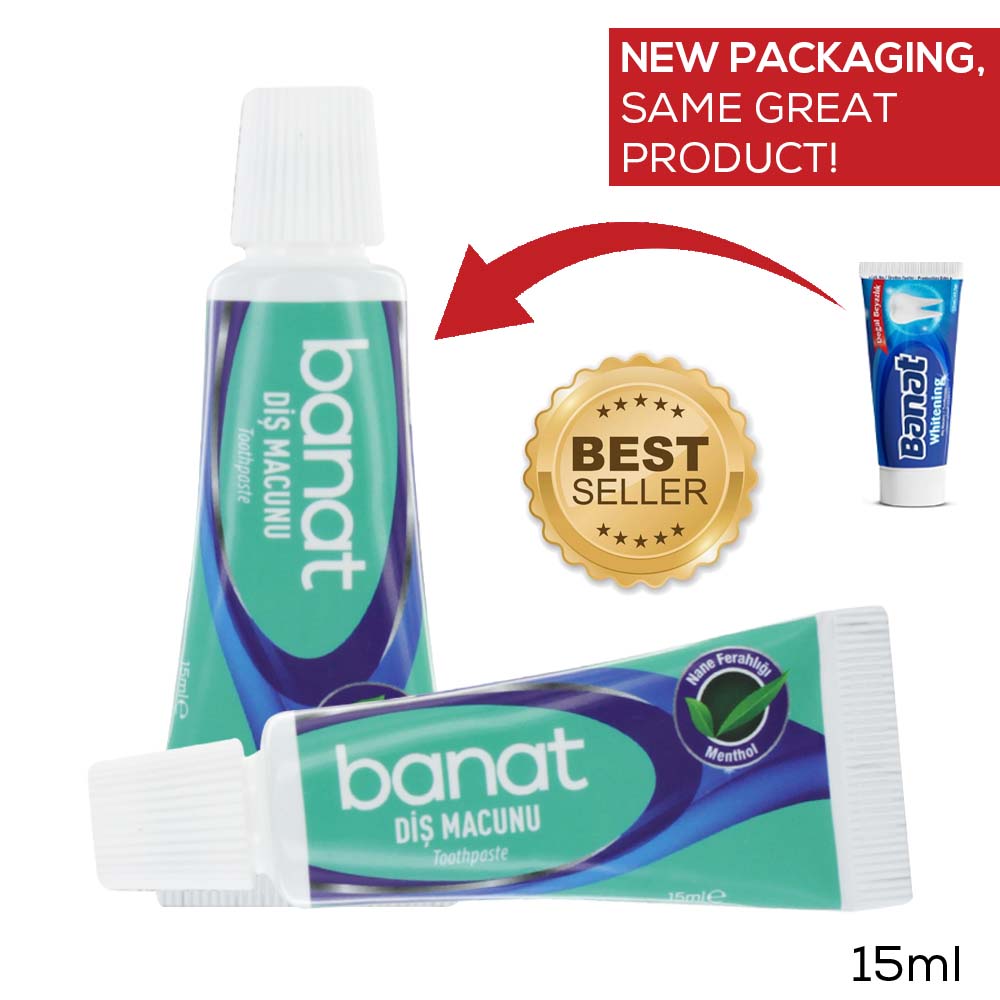 BANAT TRAVEL TOOTHPASTE 15ml