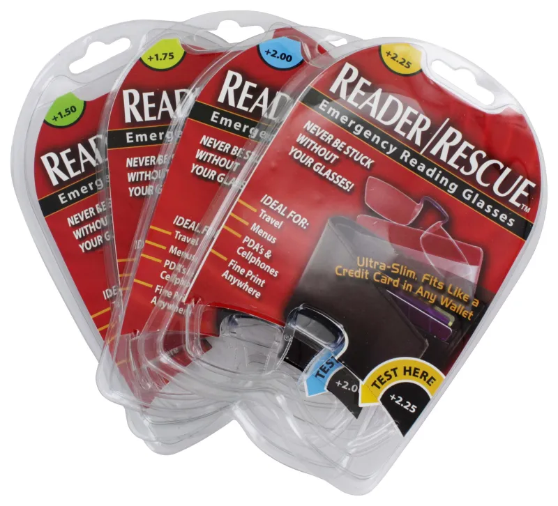 READER RESCUE READING GLASSES DISP x24