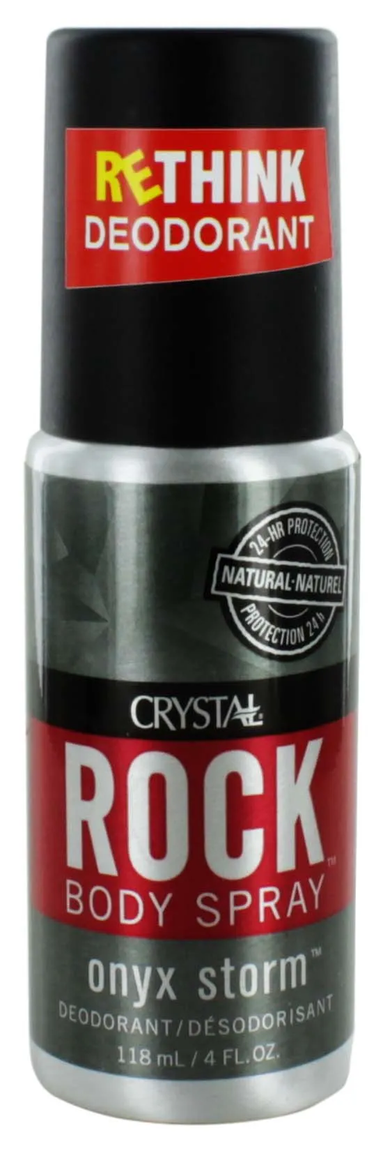 CRYSTAL ROCK DEO SPRAY ONYX STORM 118ml