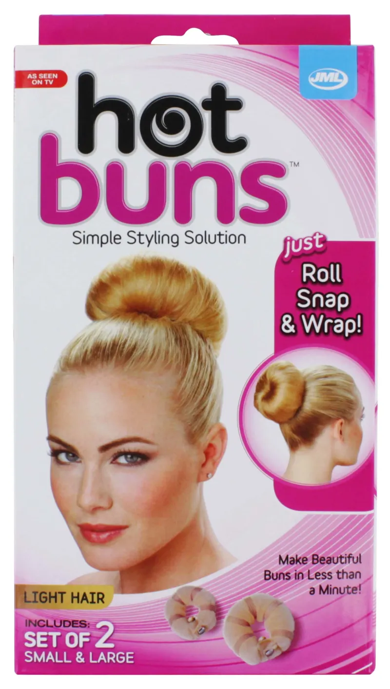 HOT BUNS SET LIGHT HAIR