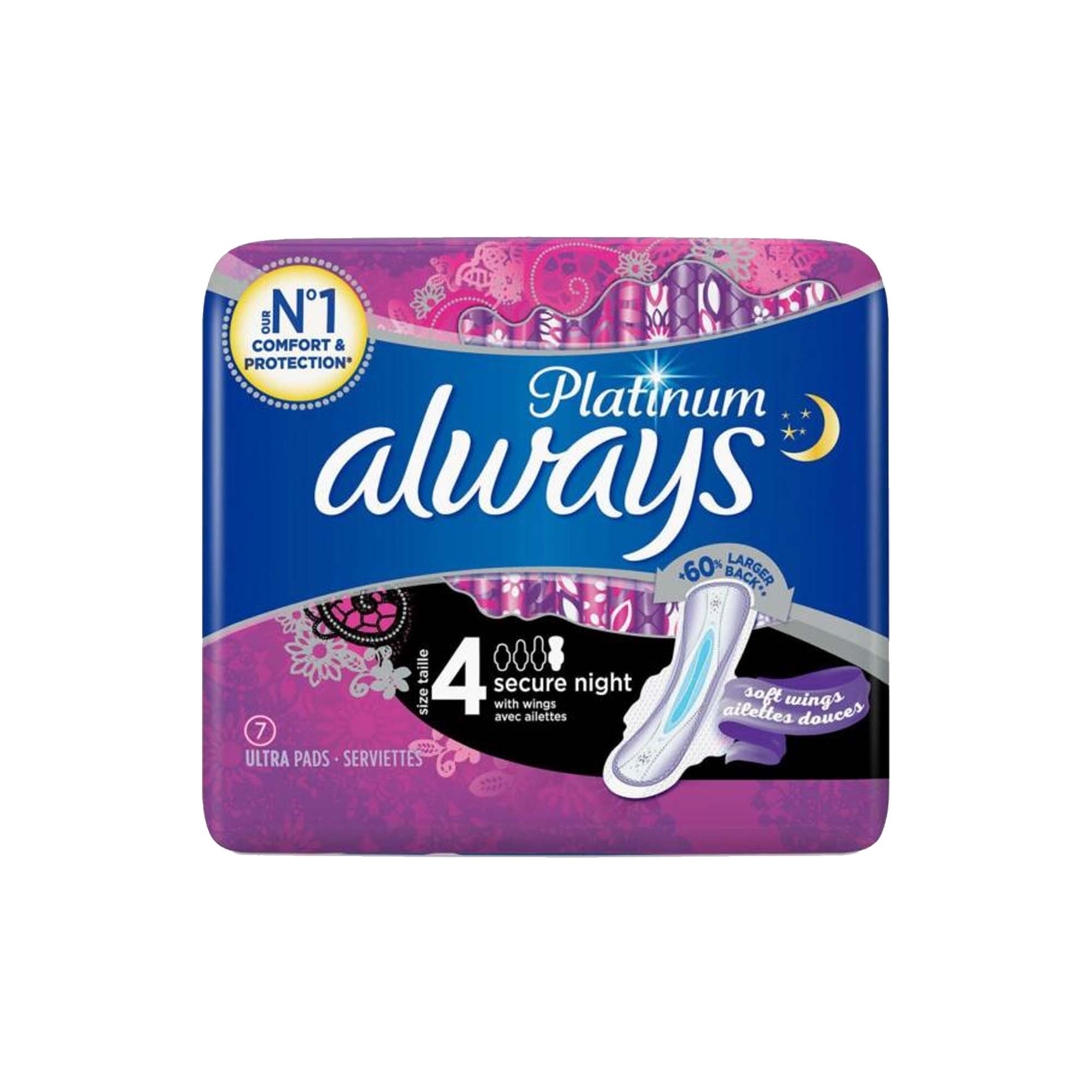 ALWAYS PLATINUM 7sSECURE NIGHT