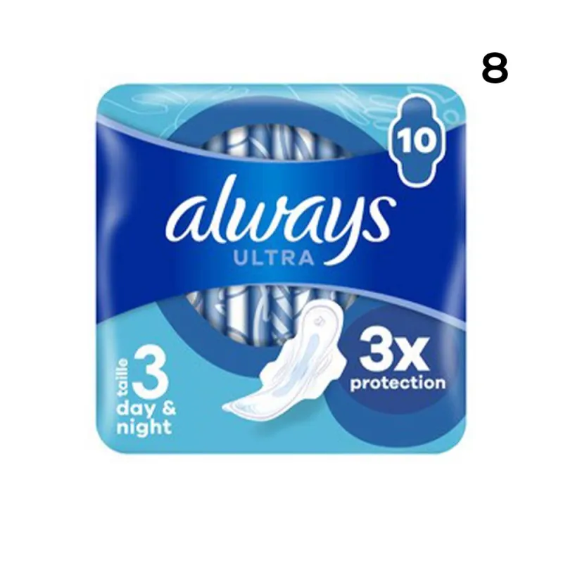 ALWAYS ULTRA DAY & NIGHT 10s WITH WINGS